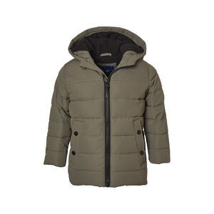 Perry Ellis Boys Solid Ripstop Puffer Jacket, Green